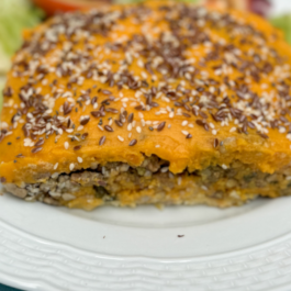 PASTEL DE CALABAZA Y PAPA CON CARNE – (CL09)