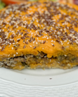 PASTEL DE CALABAZA Y PAPA CON CARNE – (CL09)
