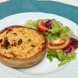 TARTA DE AVENA CON RELLENO DE POLLO Y CEBOLLA – (TRTCL26)